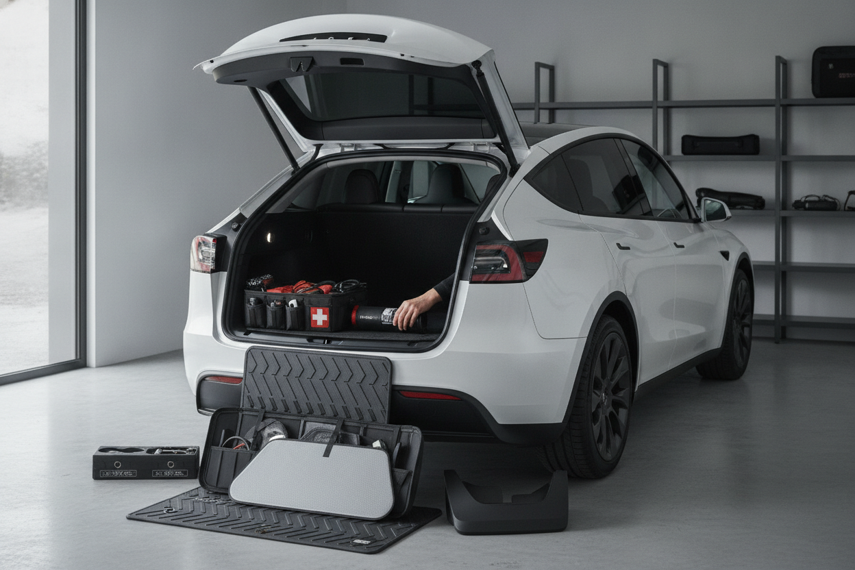 Maximera din körupplevelse: Bästa tillbehör till Tesla Model Y